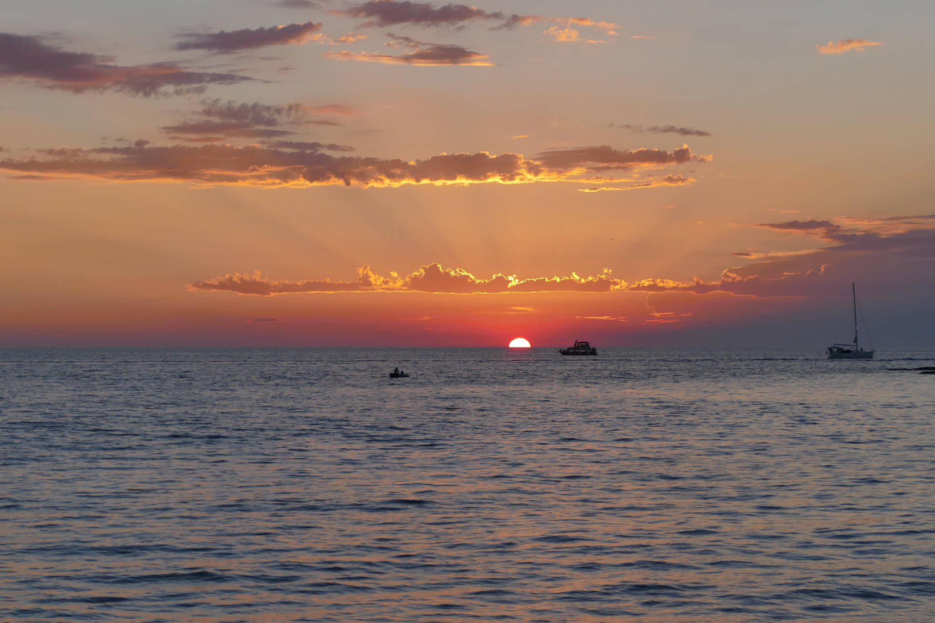 sonnenuntergang yachtschule schwaiger 1